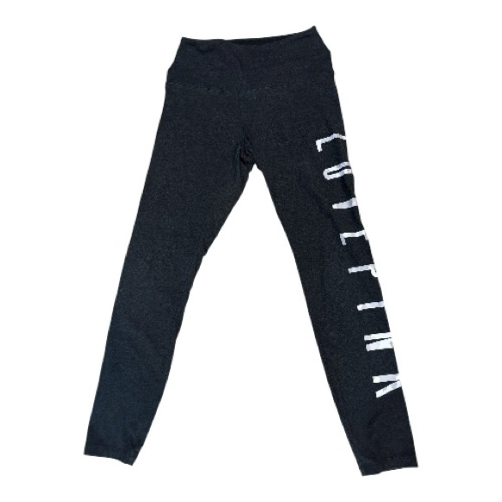 Victoria's Secret PINK Women’s Charcoal Grey Camo Leggings Size M